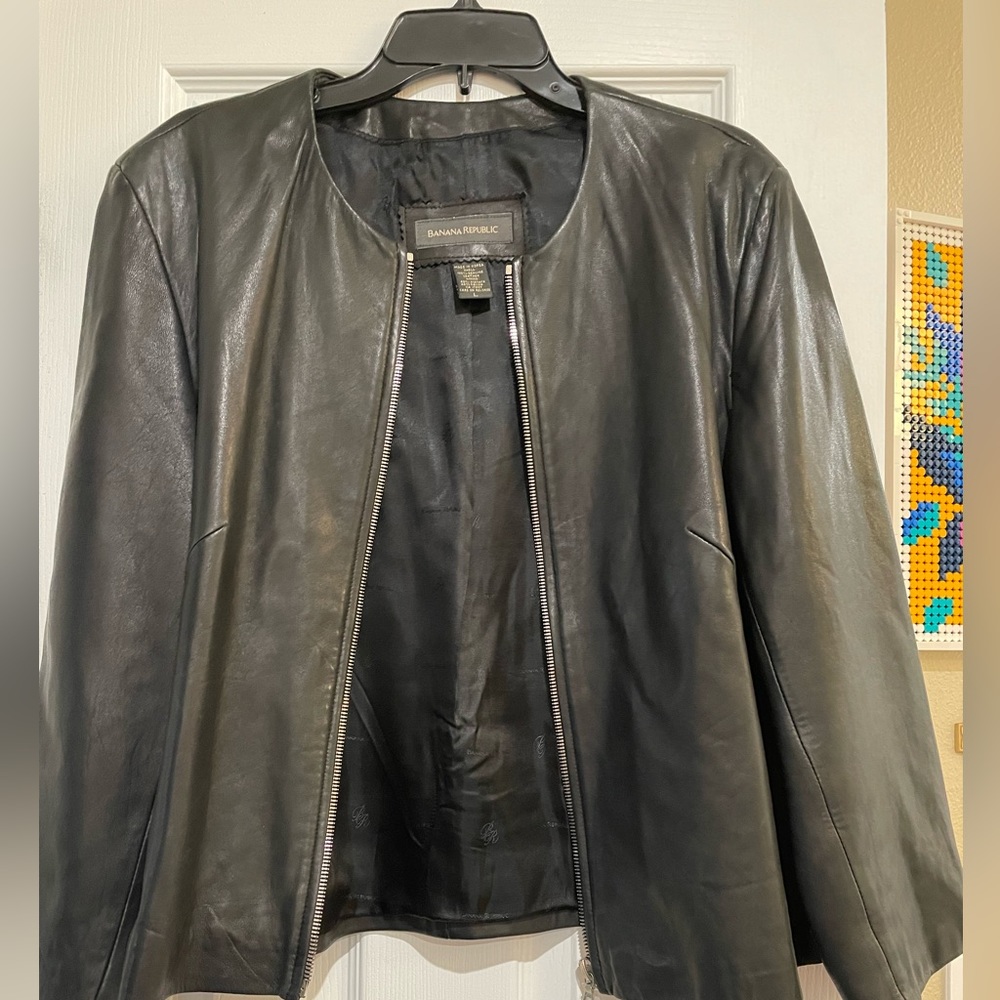 Banana Republic Leather Jacket
